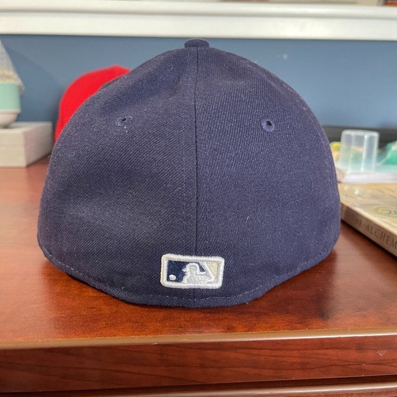 SAN DIEGO PADRES SD MLB Baseball Cap Hat Size 7 59FIFTY New Era Fitted - Picture 2 of 5